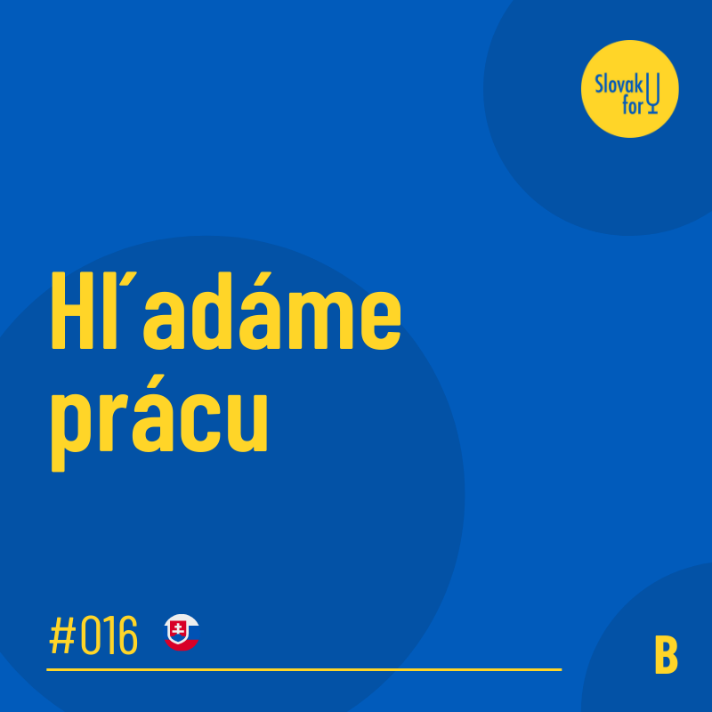 hladame pracu